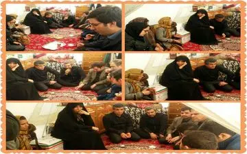 تصویری از حضور فرزندان آیت الله هاشمی در چادر زلزله زدگان سرپل ذهاب