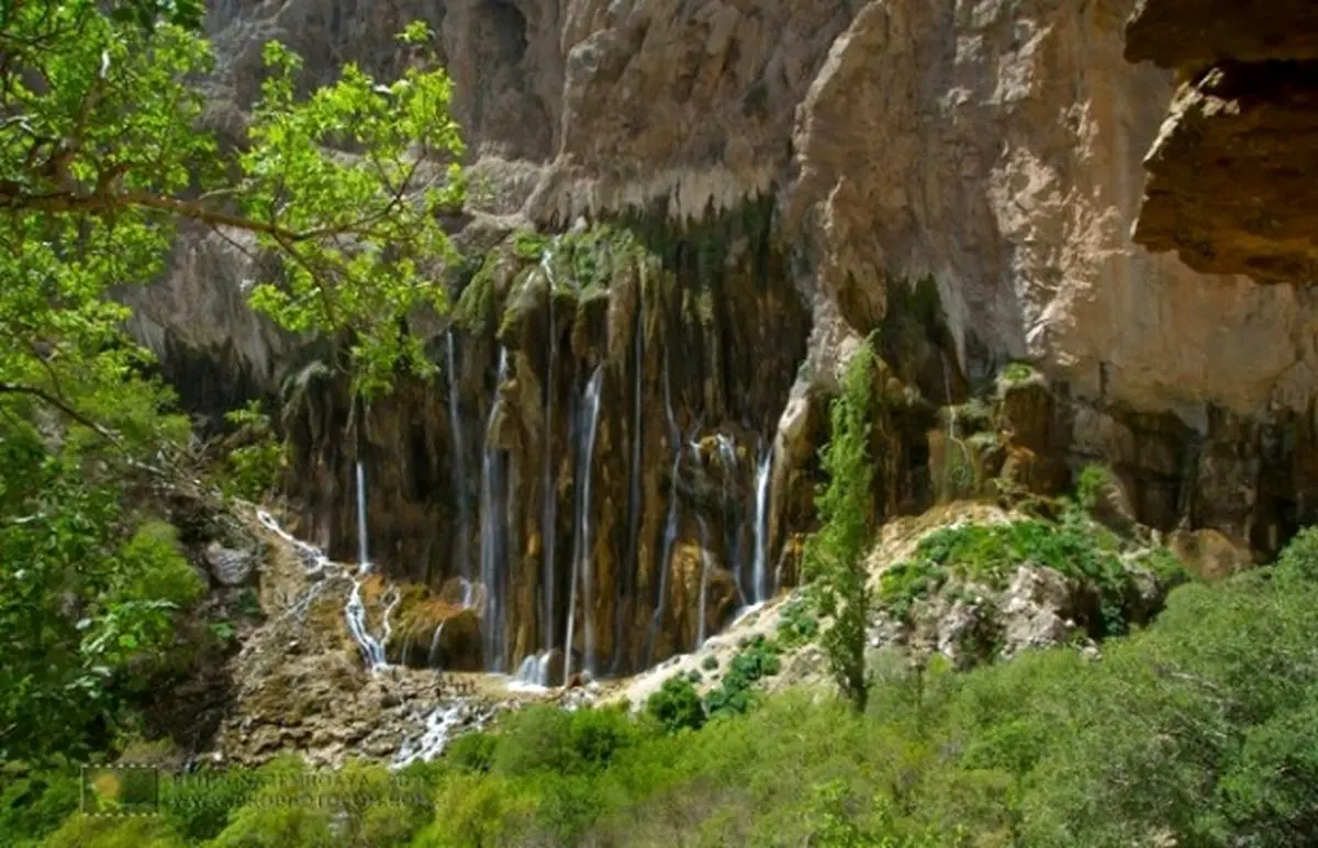 آبشار مارگون سپیدان/تصاویر