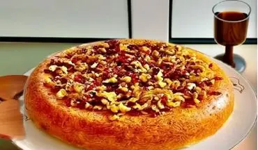 آموزش ته چین گردو بدون گوشت و مرغ 