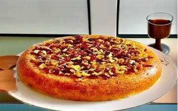 آموزش ته چین گردو بدون گوشت و مرغ 