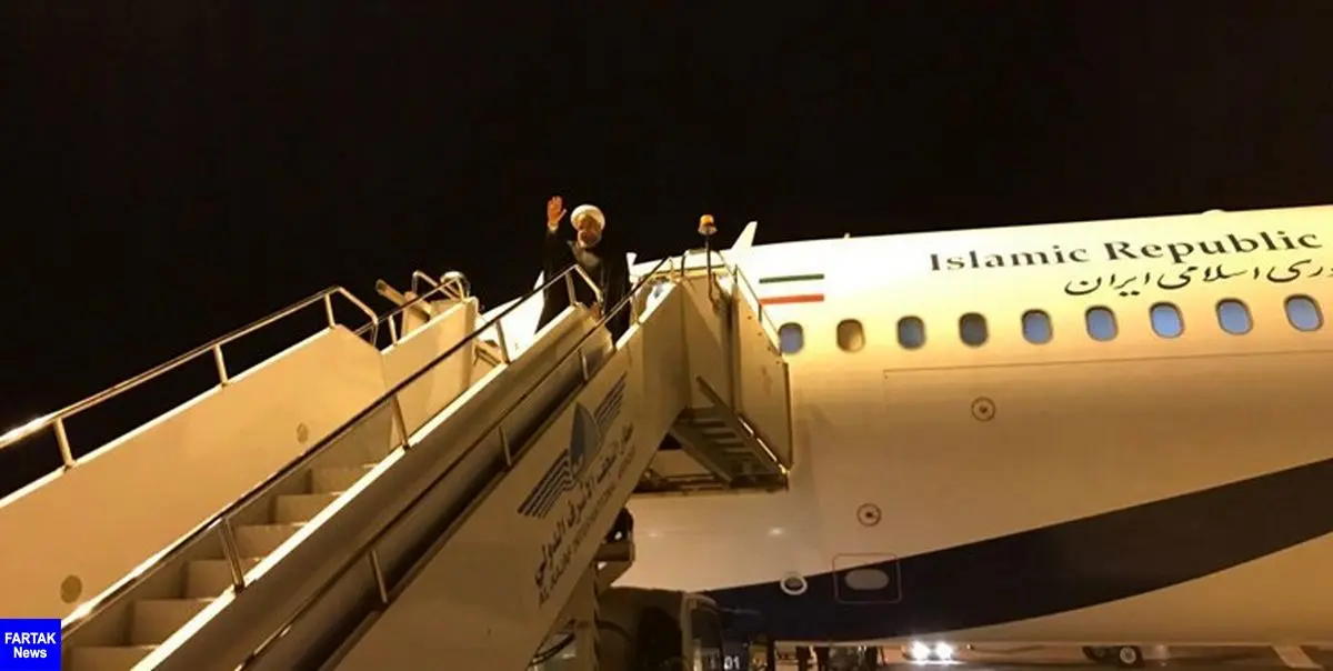 در پایان سفر سه روزه به عراق روحانی نجف را به مقصد تهران ترک کرد