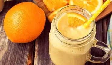 طرز تهیه  اسموتی موز و پرتقال !