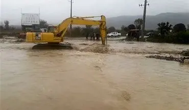 وقوع سیلاب در مرکز مازندران؛ مسدودی محورهای سوادکوه و فیروزکوه