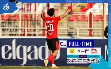 خلاصه بازی تراکتور 3 - صنعت نفت آبادان 0