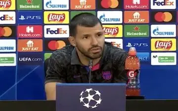 آگوئرو: محکوم به برد مقابل دیناموکیف هستیم/ پیراهن شماره «۱۰» به آنسو فاتی می‌آید 