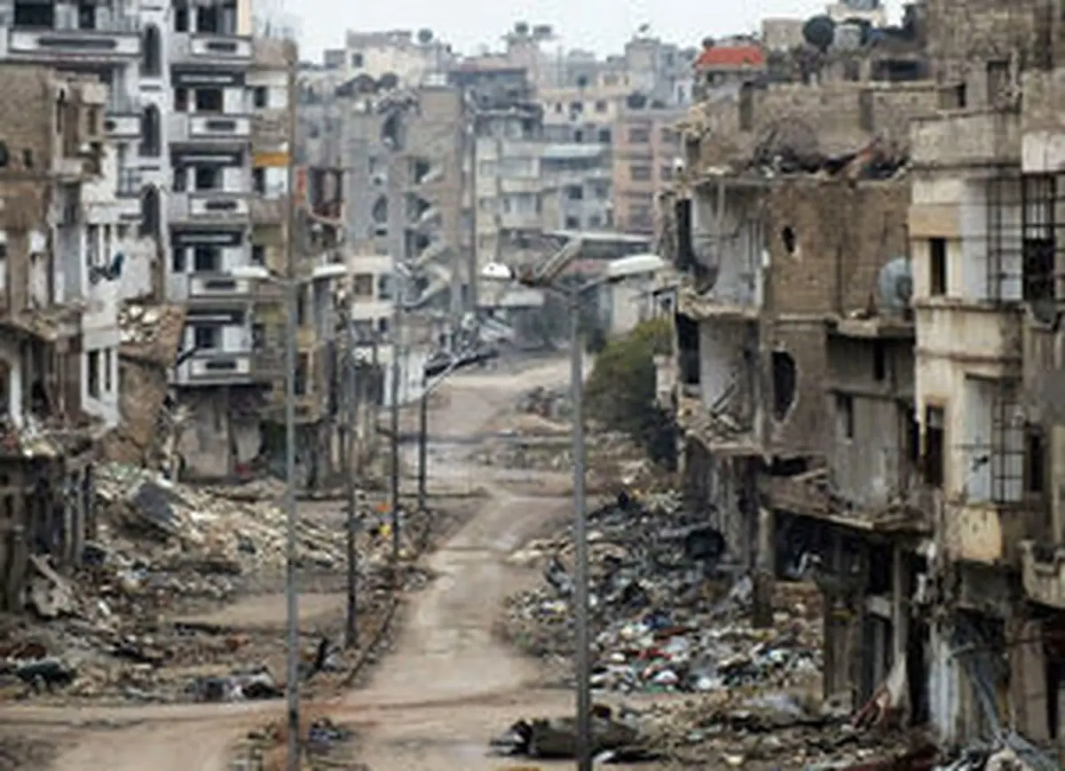 آبادی و ویرانی سوریه قبل و بعد از حمله داعش+عکس