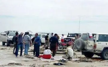 تلاش برای یافتن گردشگر ناپدید شده در دریاچه نمک ادامه دارد