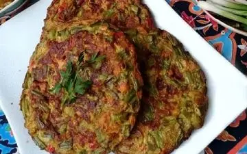 کوکوی لوبیا چشم بلبلی | دستور پخت غذایی بی‌نظیر، لذیذ و خوشمزه