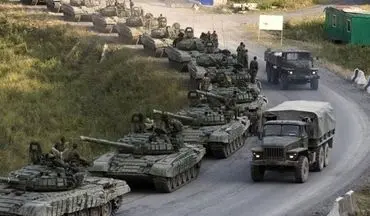 تانک‌های ارتش سوریه در مسیر ادلب