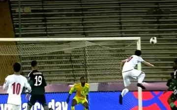 گل اول ایران به امارات با ضربه سر آزمون + ویدئو