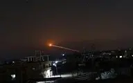 مقابله پدافند هوایی ارتش سوریه با موشک‌های رژیم صهیونیستی + فیلم 
