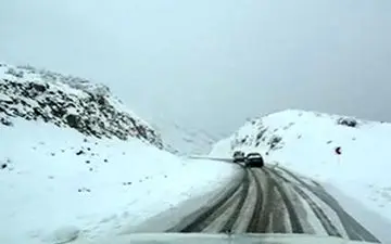 بارش برف و باران در تهران/ کاهش دما تا ۱۰ درجه