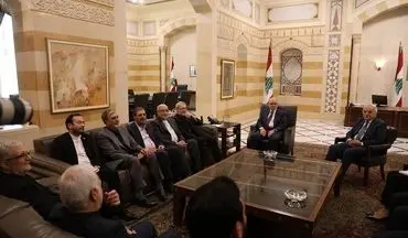 لاریجانی با نخست وزیر لبنان دیدار کرد