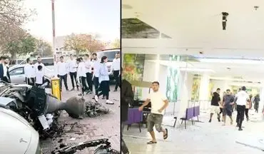 برخورد موشک ایرانی با ساختمان تجارت جهانی الماس!