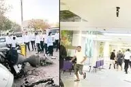 برخورد موشک ایرانی با ساختمان تجارت جهانی الماس!