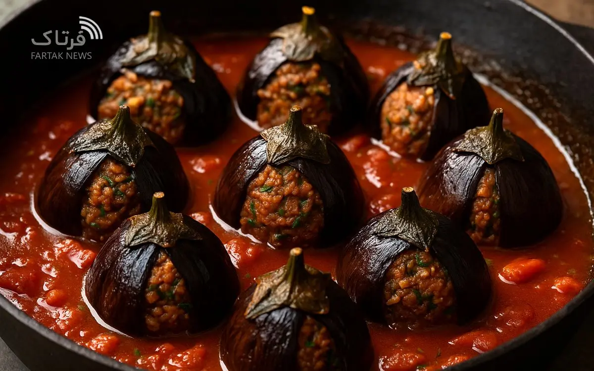 طرز تهیه دلمه بادمجان به سبک مادربزرگ‌ها؛ عطر نوستالژی در سفره‌های ایرانی