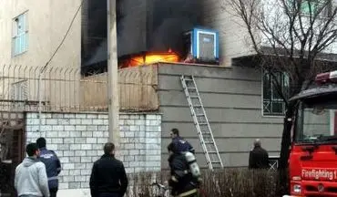 آتش سوزی یک منزل مسکونی در بجنورد مهار شد