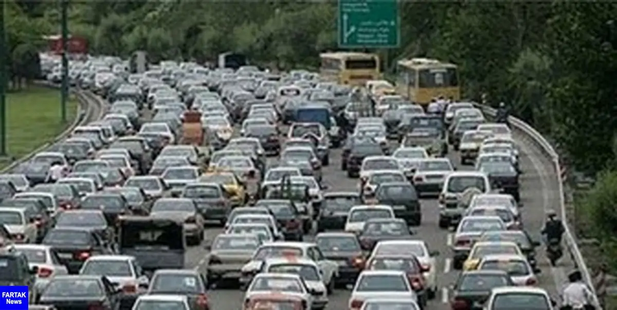  آخرین وضعیت ترافیکی امروز/ ترافیک در آزادراه کرج-تهران نیمه سنگین است