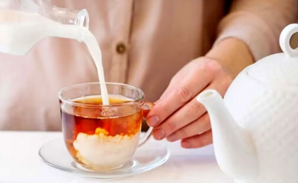 ریختن شیر داخل چای صحیح است یا غلط؟ | شیر چگونه روی چای اثر می‌گذارد؟