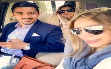 تصویری از رضا قوچان نژاد و خواهر بازیگر معروف