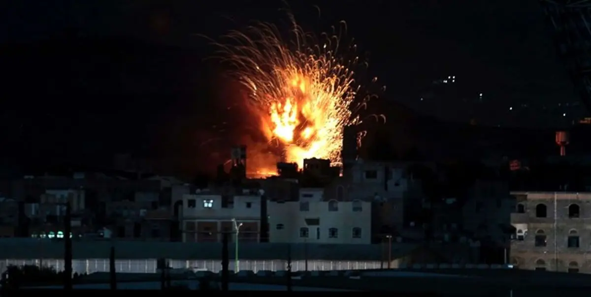  حملات شدید جنگنده‌های ائتلاف متجاوز سعودی به پایتخت یمن