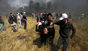  33 فلسطینی به ضرب گلوله نظامیان صهیونیستی زخمی شدند