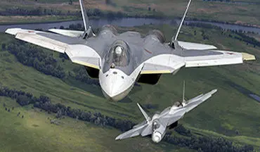 خودنمایی پیشرفته ترین جنگنده روسیه در آسمان + فیلم 