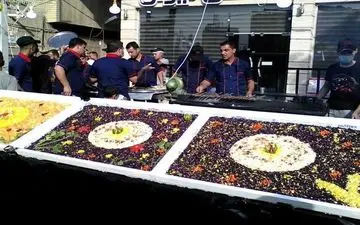 ایستگاه صلواتی خوش‌سلیقه در اربعین+عکس