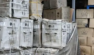 کشف تلویزیون‌های قاچاق در میان بار پستی در ایستگاه بازرسی توره - شازند