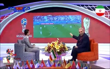 گزارش خاطره انگیز دقایق پایانی بازی ایران - مراکش از جواد خیابانی + فیلم