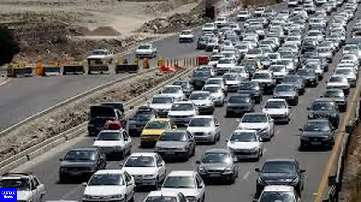  ترافیک سنگین در آزادراه‌ کرج-تهران/مسدود شدن چند محور