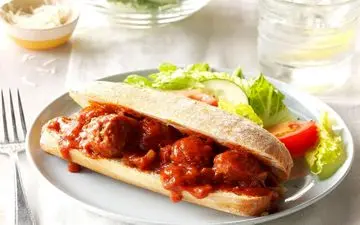 طرز تهیه  کوفته ایتالیایی| این ساندویچ خیلی اشتهاآوره!