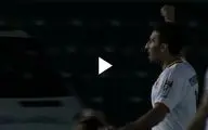 گل اول فولاد به پرسپولیس توسط سلیمانی + ویدئو