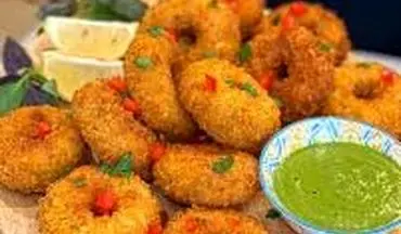 برای دلبندتون دونات سیب زمینی درست کنید| تغذیه خوشمزه برای مدرسه