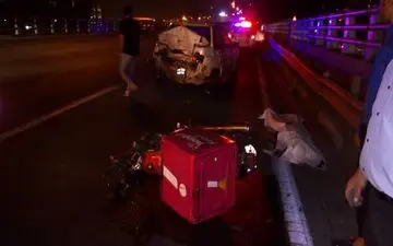 
بی‌احتیاطی راننده پراید حادثه ساز شد/ موتور سوار فوت کرد