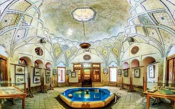 خانه فروغ الملک شیراز، موزه هنر مشکین فام