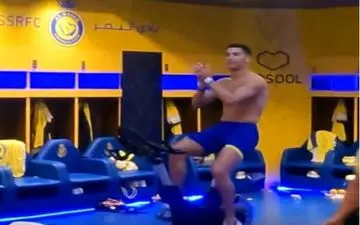 
رفتار جالب کریس رونالدو در النصر