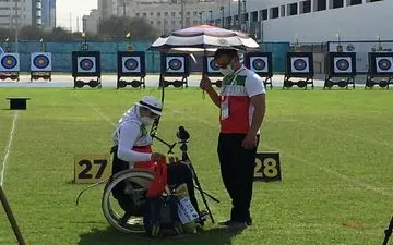  مسابقات پاراتیراندازی با کمان فزاع امارات / زهرا نعمتی راهی فینال شد