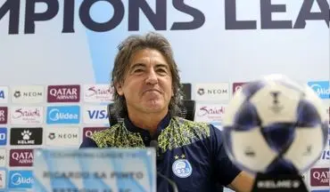 ساپینتو: نتایج استقلال در بازی‌های قبل ناعادلانه بود/ مدیریت کردن رضاییان و حردانی سخت است