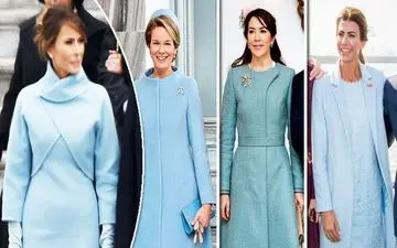 وقتی همسر ترامپ الگو می‌شود!(عکس)