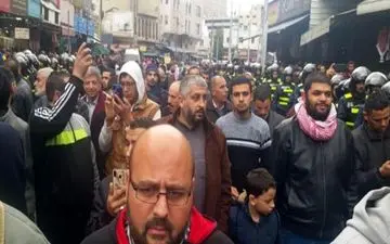 تظاهرات اردنی‌ها علیه رژیم صهیونیستی