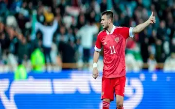 گلایه بازیکن تیم ملی روسیه از شرایط غذایی و اسکان در تهران!