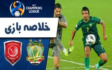 خلاصه بازی الشرطه عراق 2 - الدحیل قطر 1 + فیلم