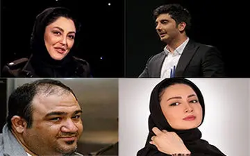 تصاویری از سلبریتی‌هایی که در مراسم‌های محرم حضور داشتند