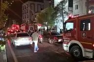 آتش‌سوزی در قم؛ مجتمع اقامتی شعله‌ور شد، ۱۳ مصدوم!
