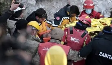 نجات مرد جوان ۱۴۹ ساعت پس از ماندن زیر آوار