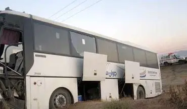 حادثه‌ای دیگر در نی‌ریز برای اتوبوس سربازان