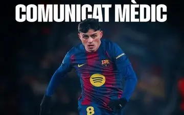 با اعلام بارسلونا؛ دوری یک ماهه پدری از میادین 