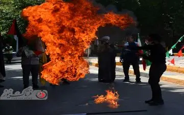 
روز قدس روز جهانی حمایت مردم مظلوم فلسطین/ راهپیمایی مردم اصفهان