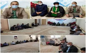 جلسه معتمدین وبزرگان مهران باامام جمعه وفرماندار